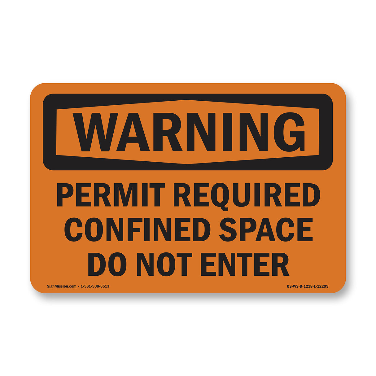 Permit Required Confined Space Do Not Enter