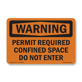 Permit Required Confined Space Do Not Enter