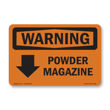 Powder Magazine [Down Arrow] With Symbol