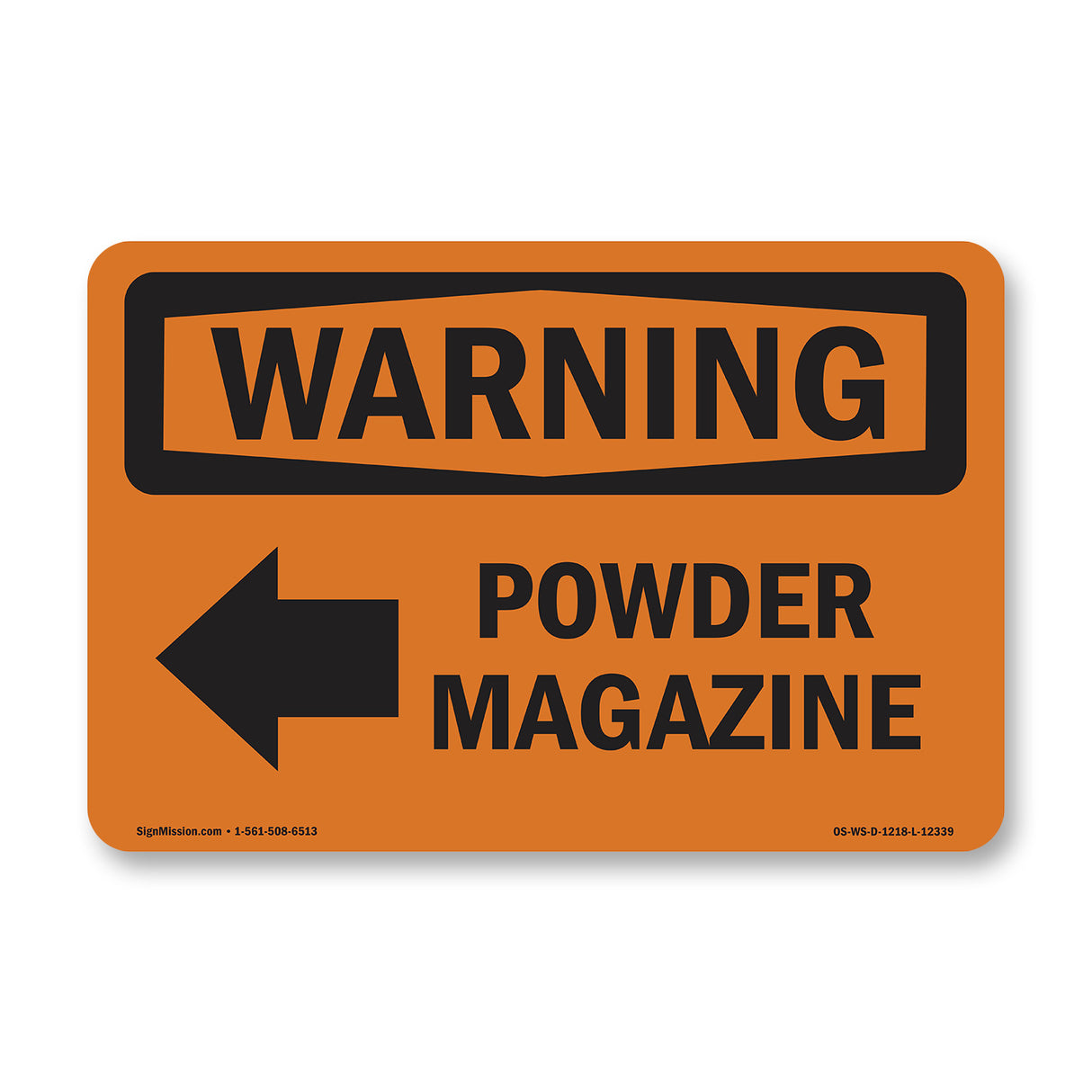 Powder Magazine [Left Arrow] With Symbol