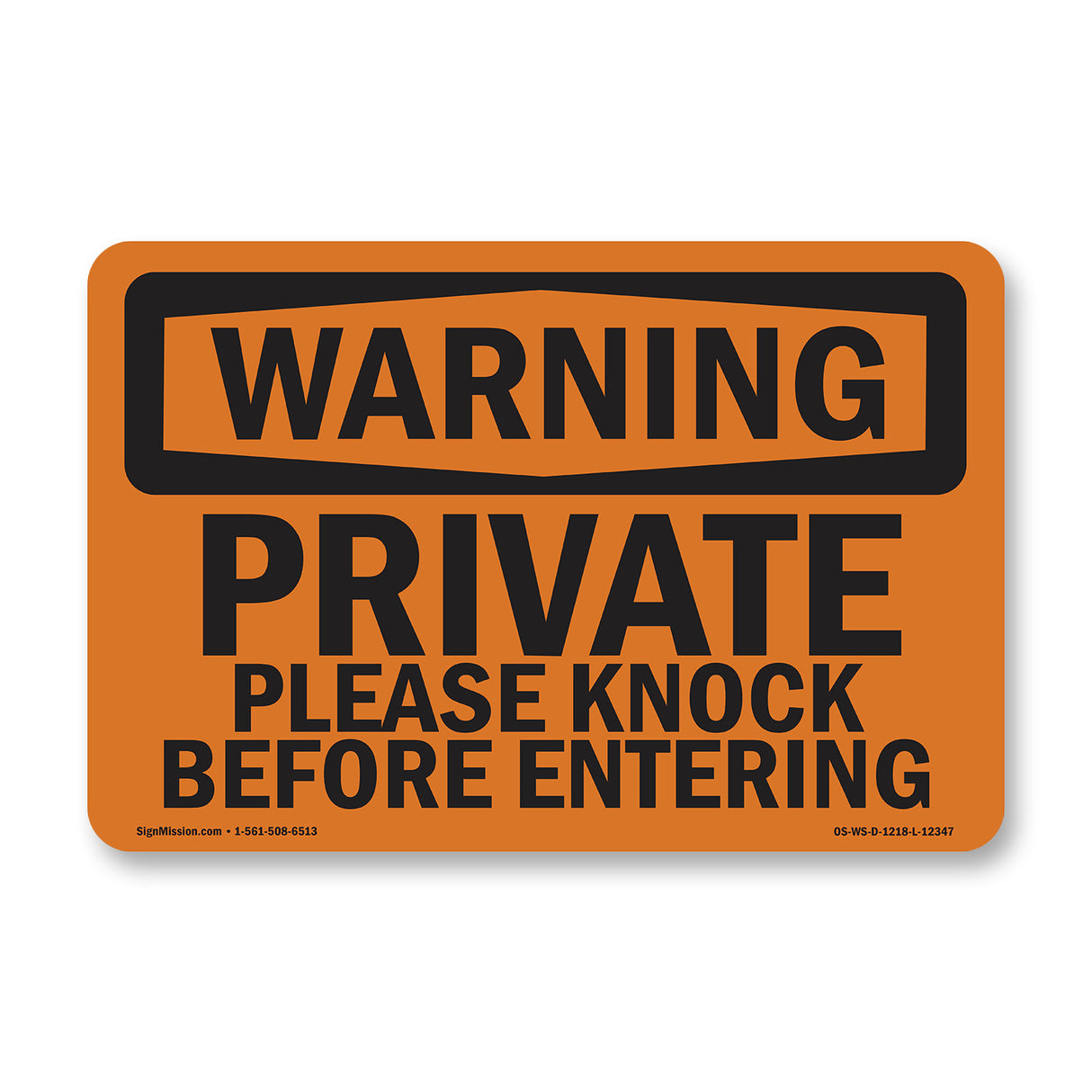 Private Please Knock Before Entering