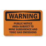 Public Notice Area Subject To