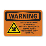 Radiation Warning If You Could With Symbol