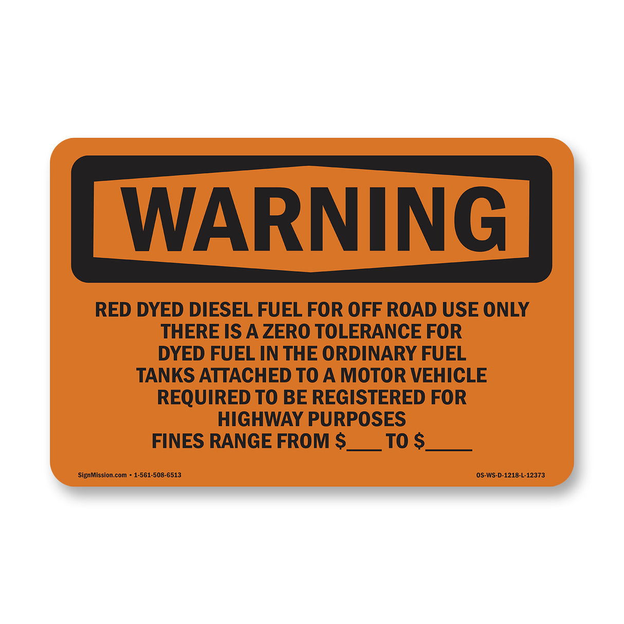 Red Dyed Diesel Fuel For Off Road