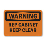 Rep Cabinet Keep Clear