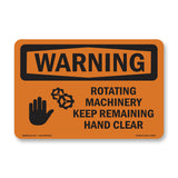 Rotating Machinery Keep Remaining With Symbol