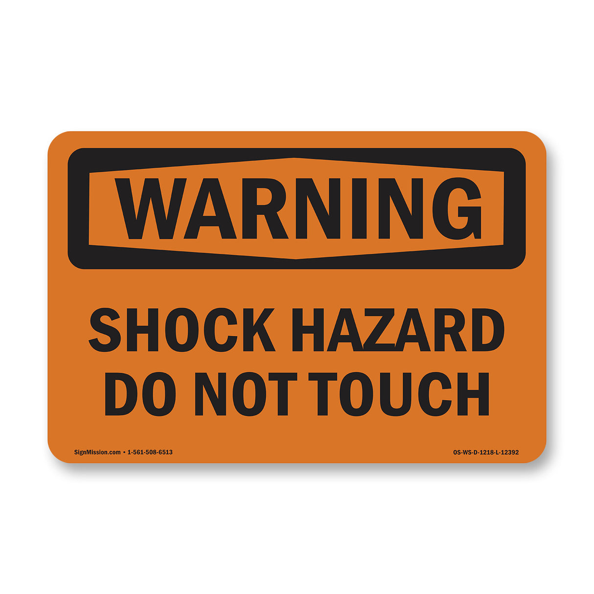 Shock Hazard Do Not Touch