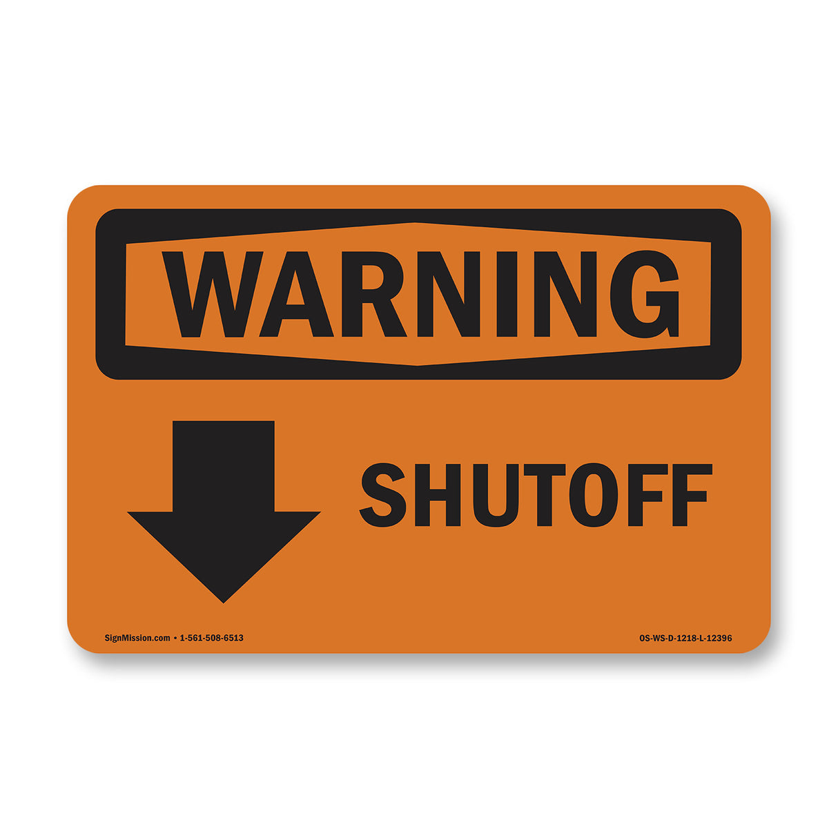 Shutoff [Down Arrow] With Symbol