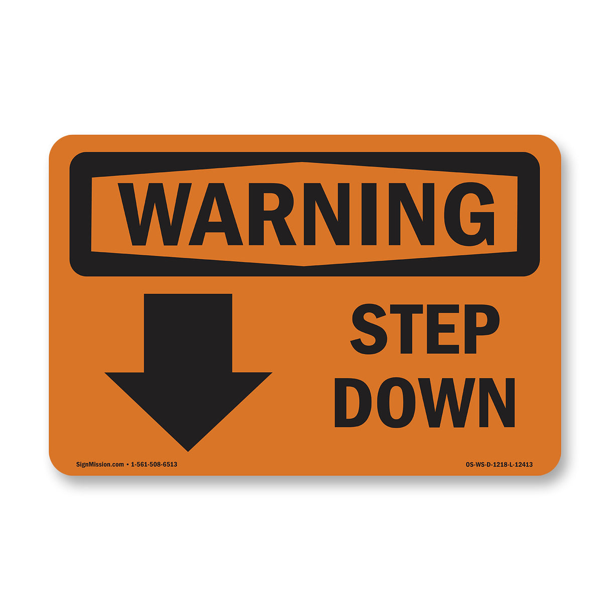 Step Down [Down Arrow] With Symbol