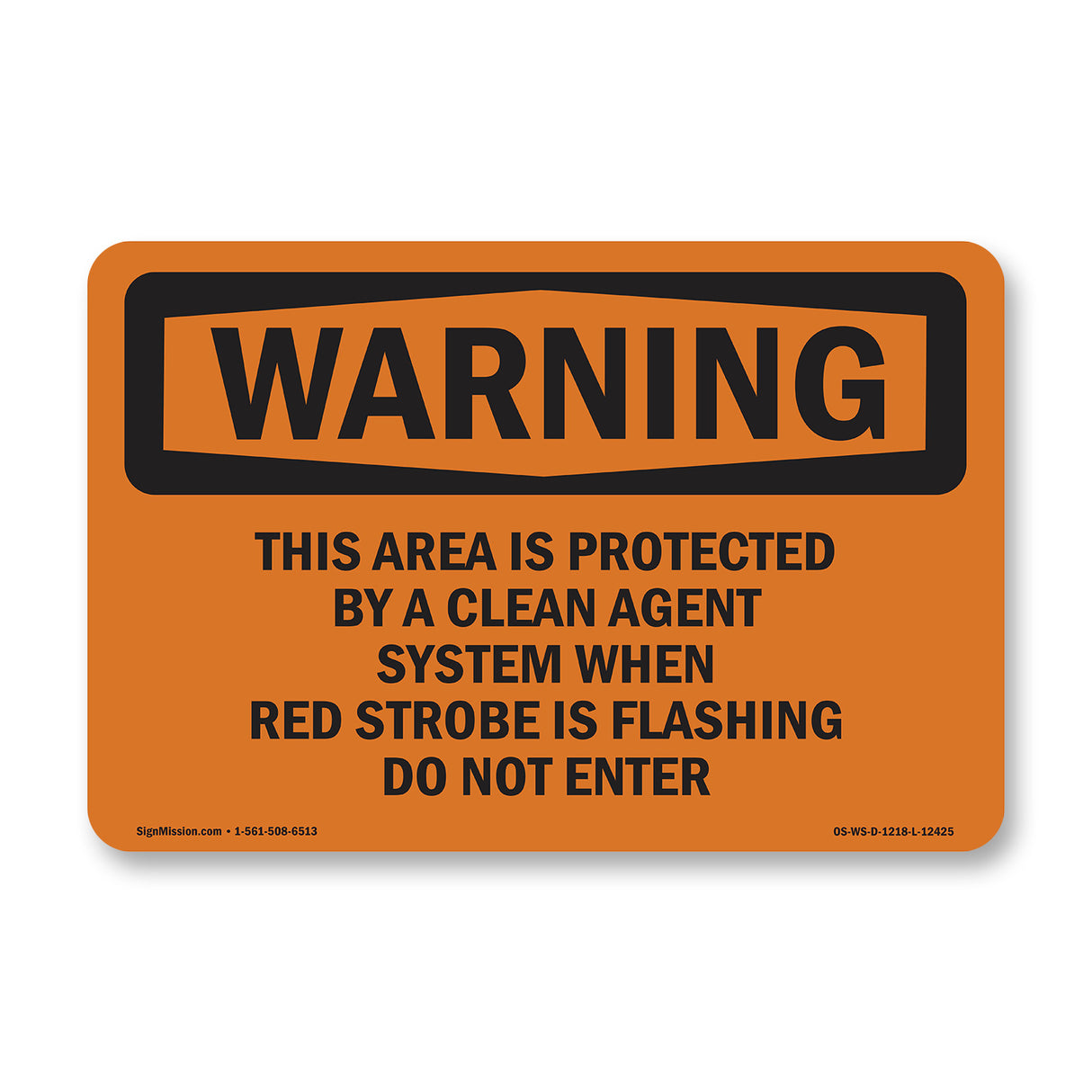 This Area Is Protected By A Clean Agent