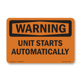 Unit Starts Automatically