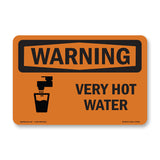 Very Hot Water With Symbol