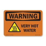 Very Hot Water With Symbol