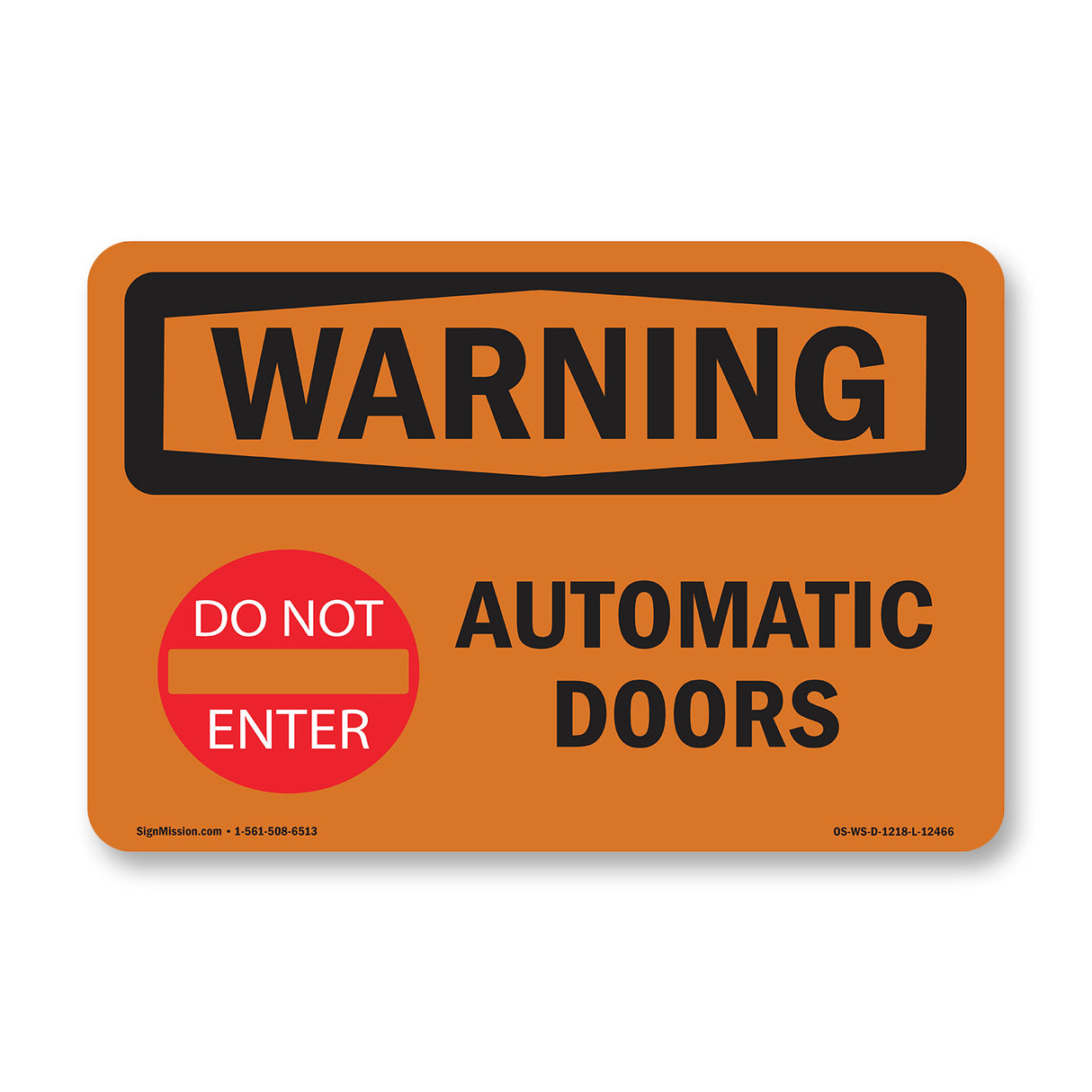 Automatic Door With Symbol