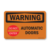Automatic Door With Symbol
