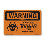 Biohazard No Food Or With Symbol