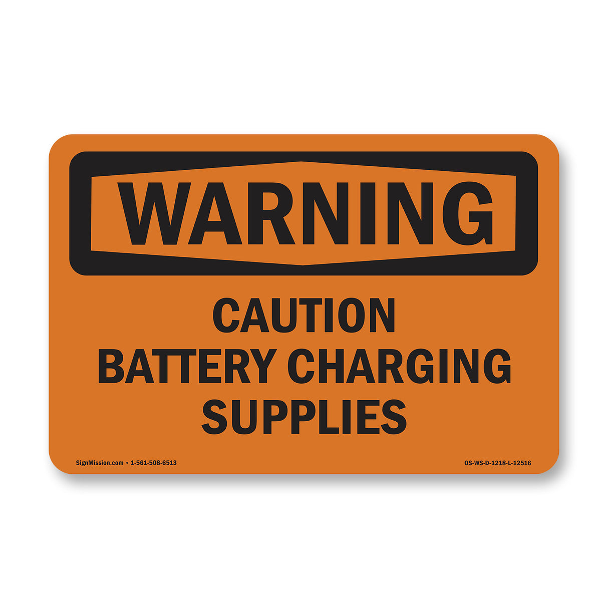 Caution Battery Charging