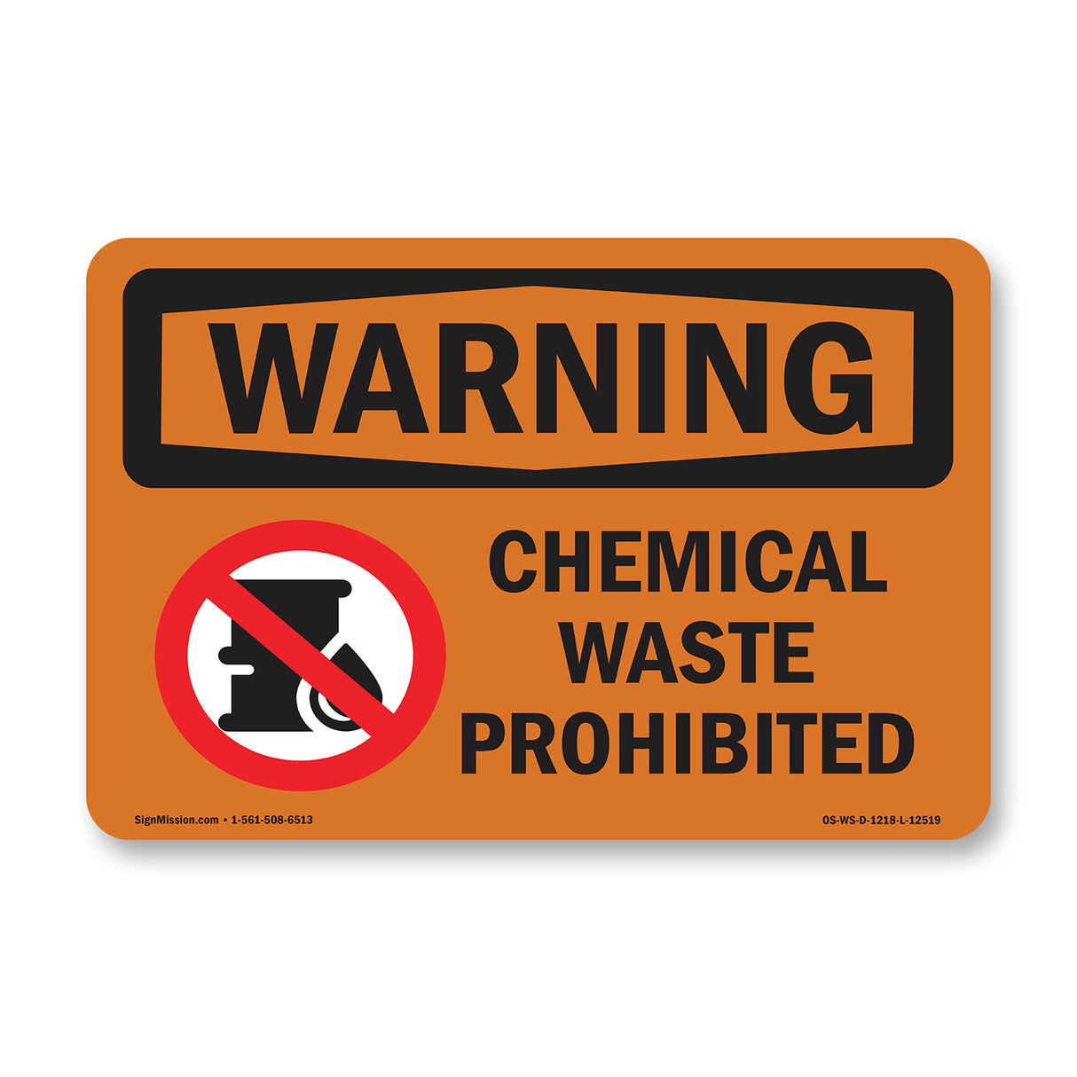 Chemical Waste Prohibited