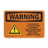 Children Can Fall Into With Symbol