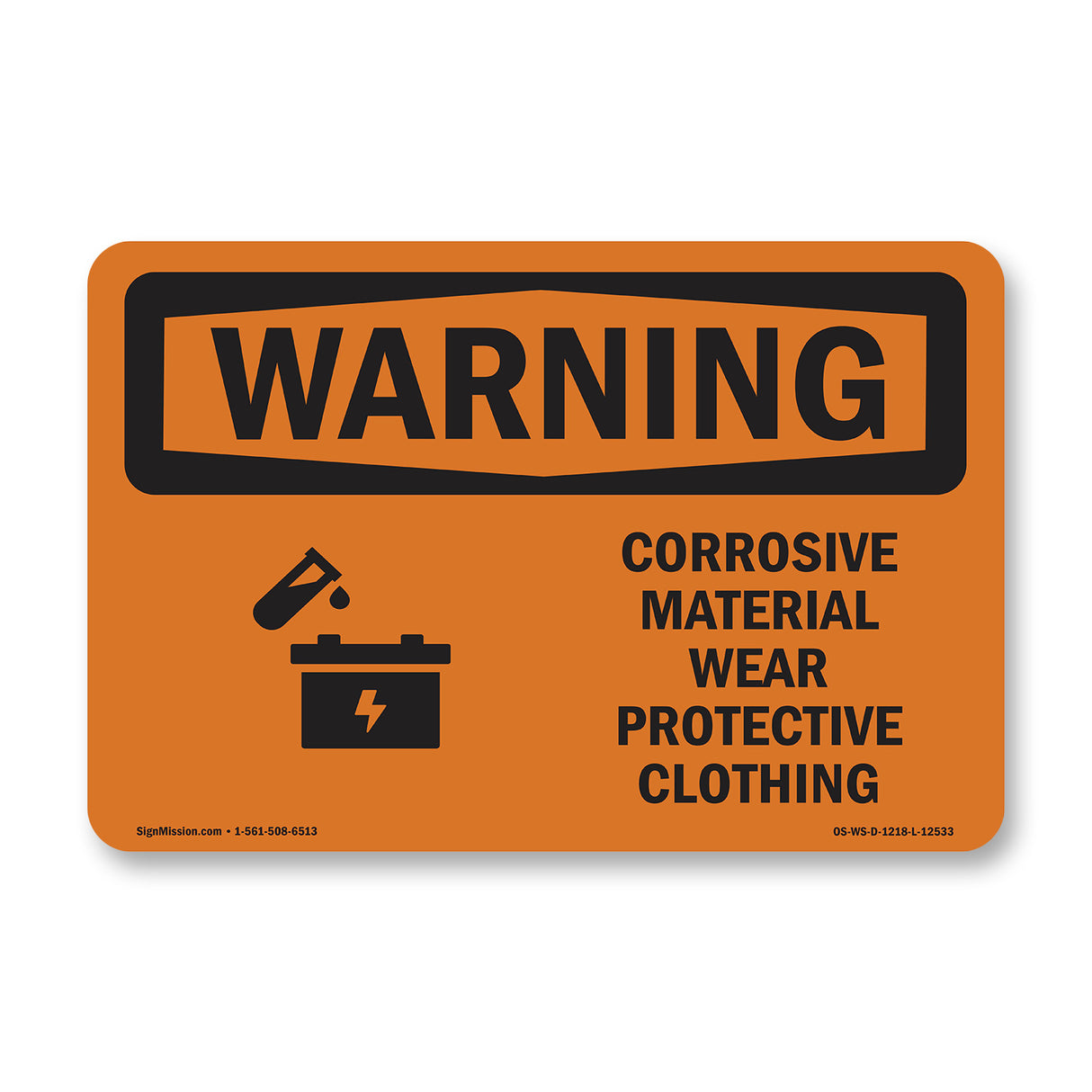 Corrosive Material Wear Protective Clothing