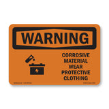 Corrosive Material Wear Protective Clothing