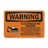 Electrocution Hazard Crane