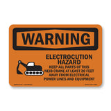 Electrocution Hazard Crane