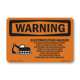 Electrocution Hazard Crane