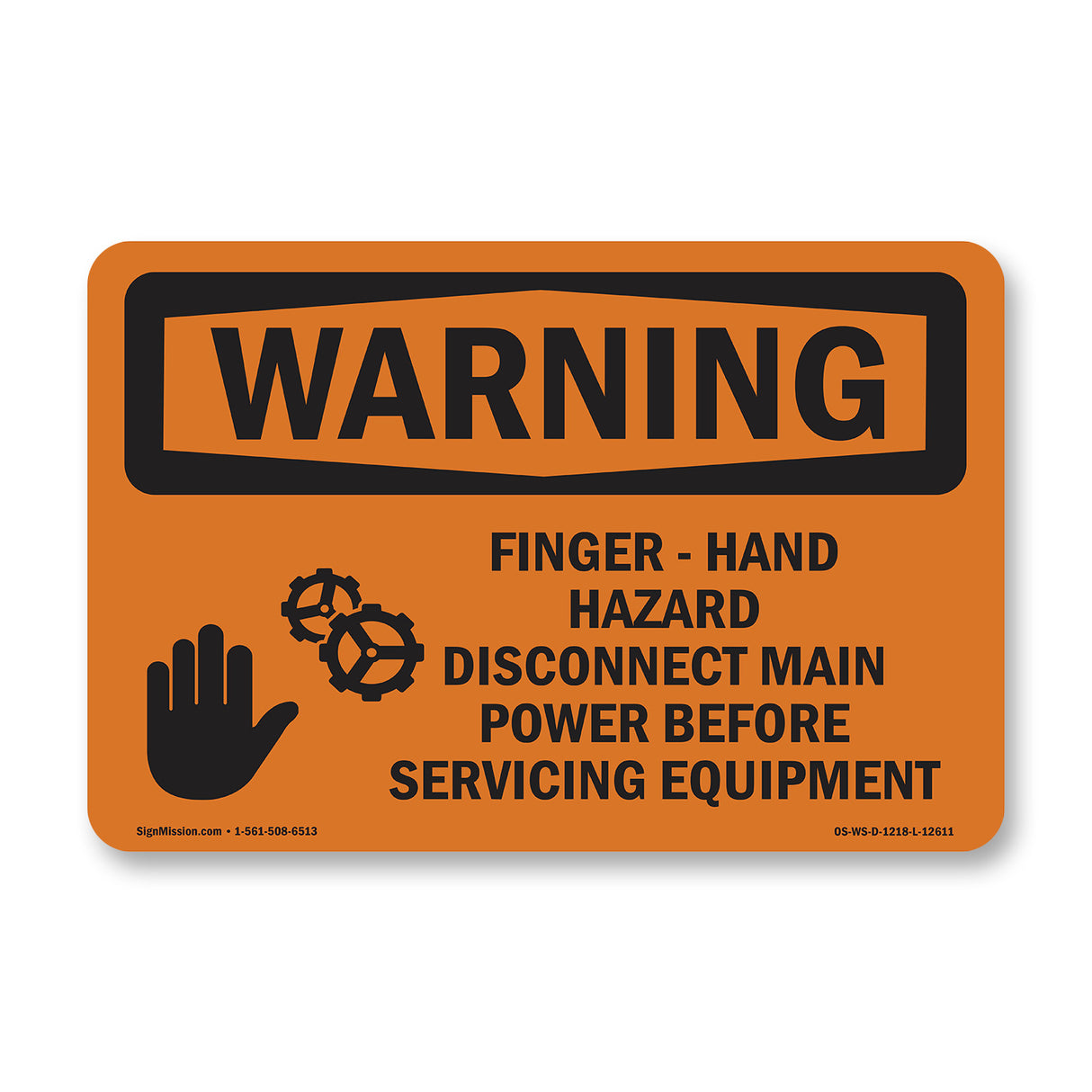Finger - Hand Hazard Bilingual