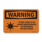 If Red Light Is On Laser With Symbol