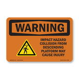 Impact Hazard Descending Platform