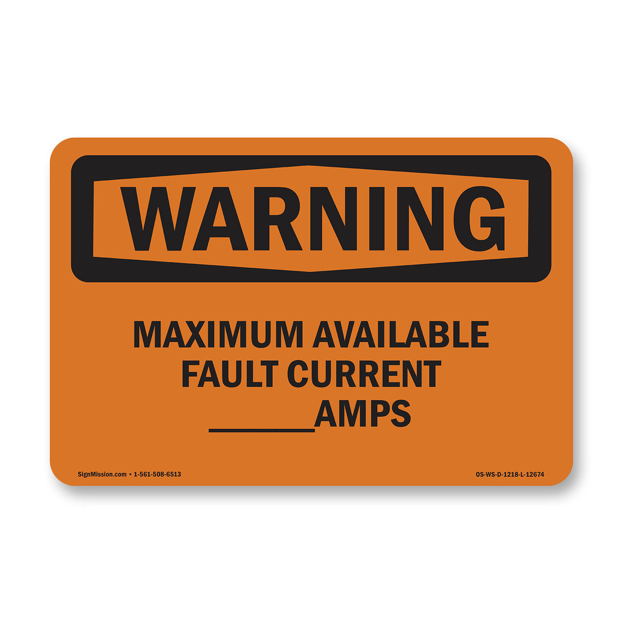 Maximum Available Fault Current____Amps