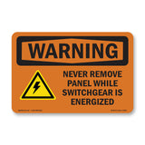 Never Remove Panel Bilingual