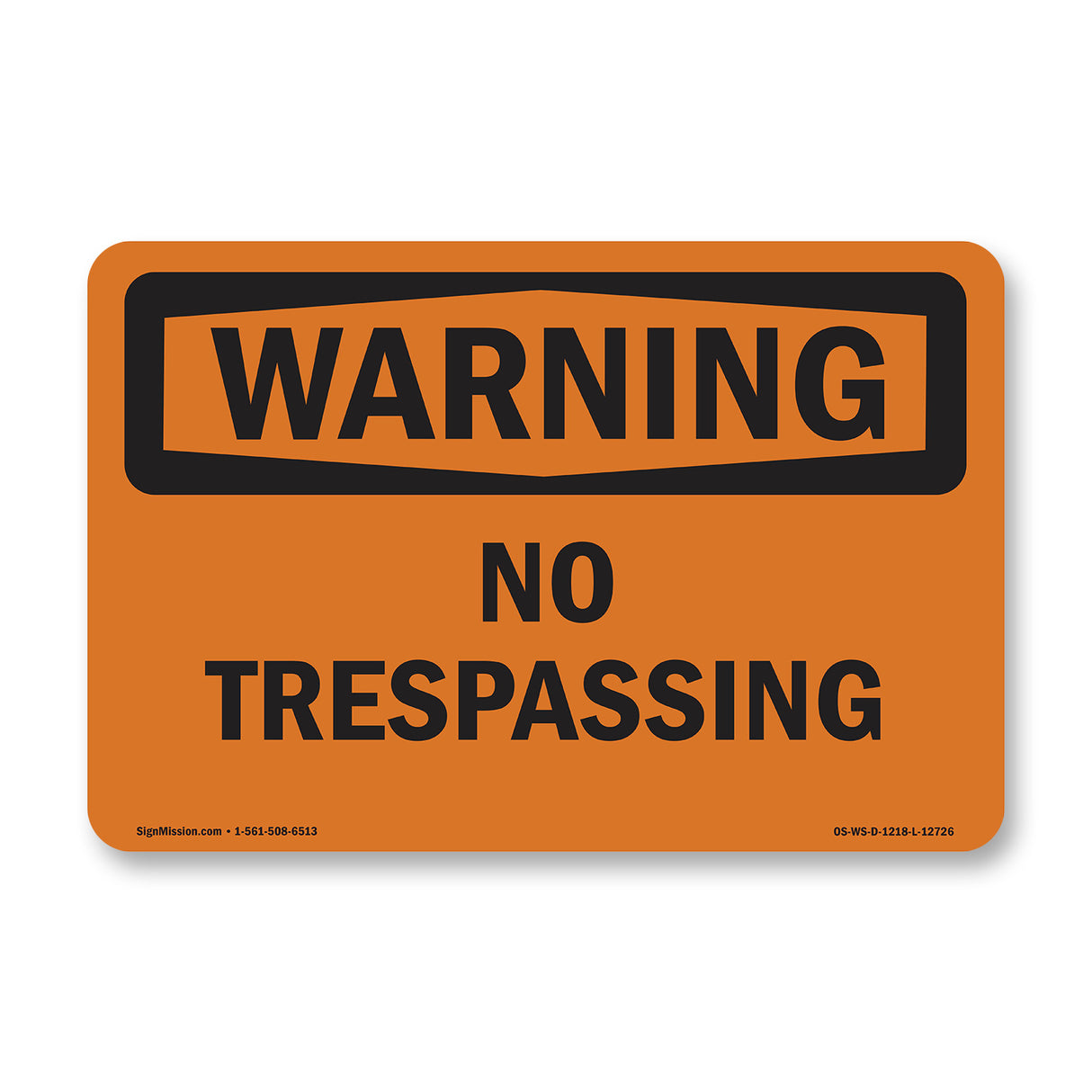 No Trespassing