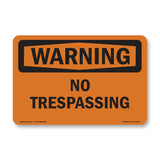 No Trespassing