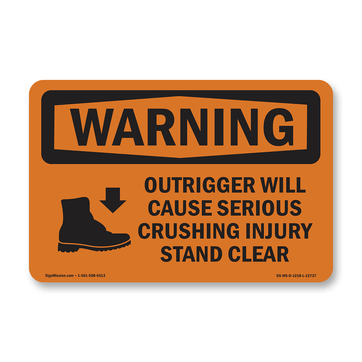 Outrigger Cause Crushing Injury