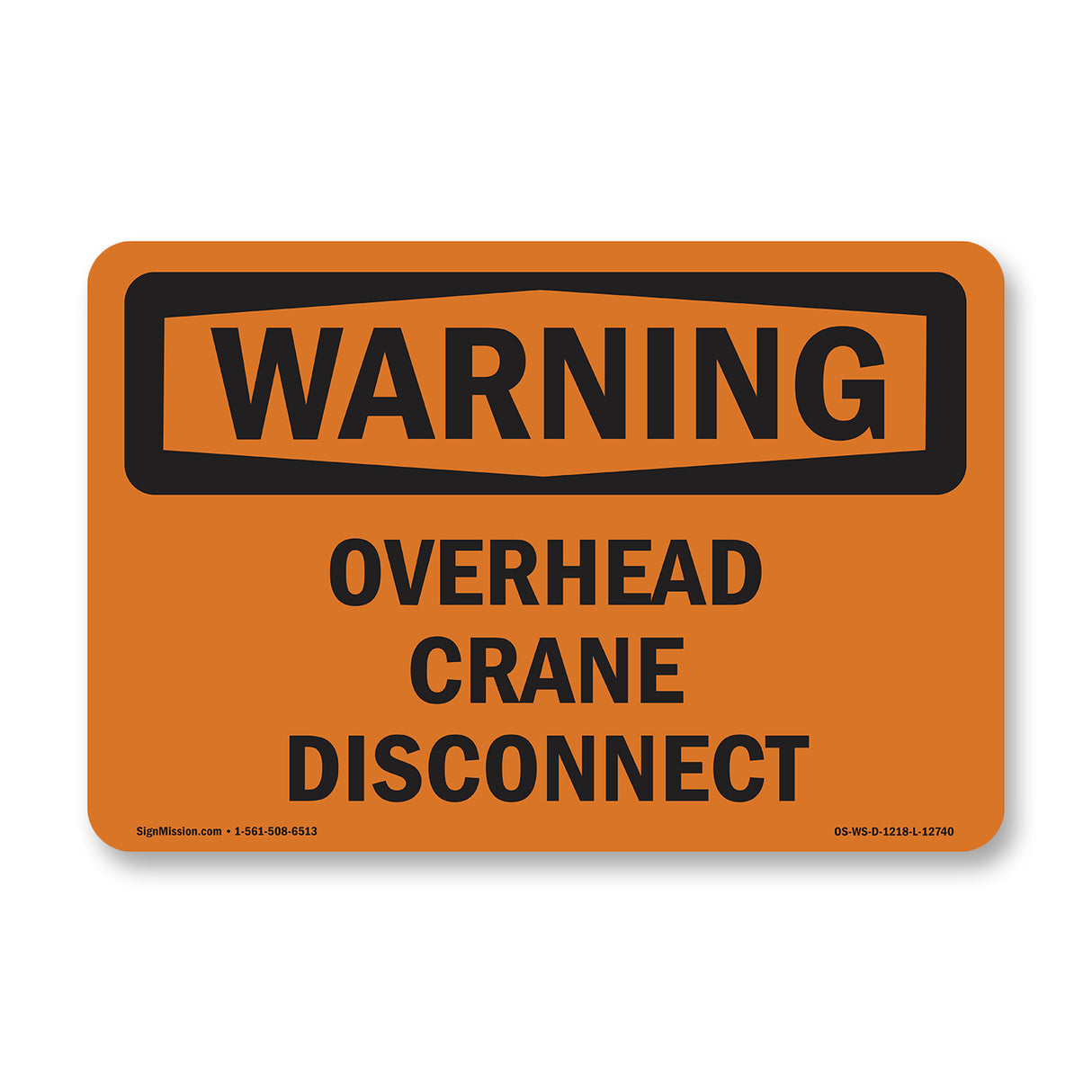 Overhead Crane Disconnect