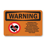 Pacemakers Stop Rf Microwave Radiation