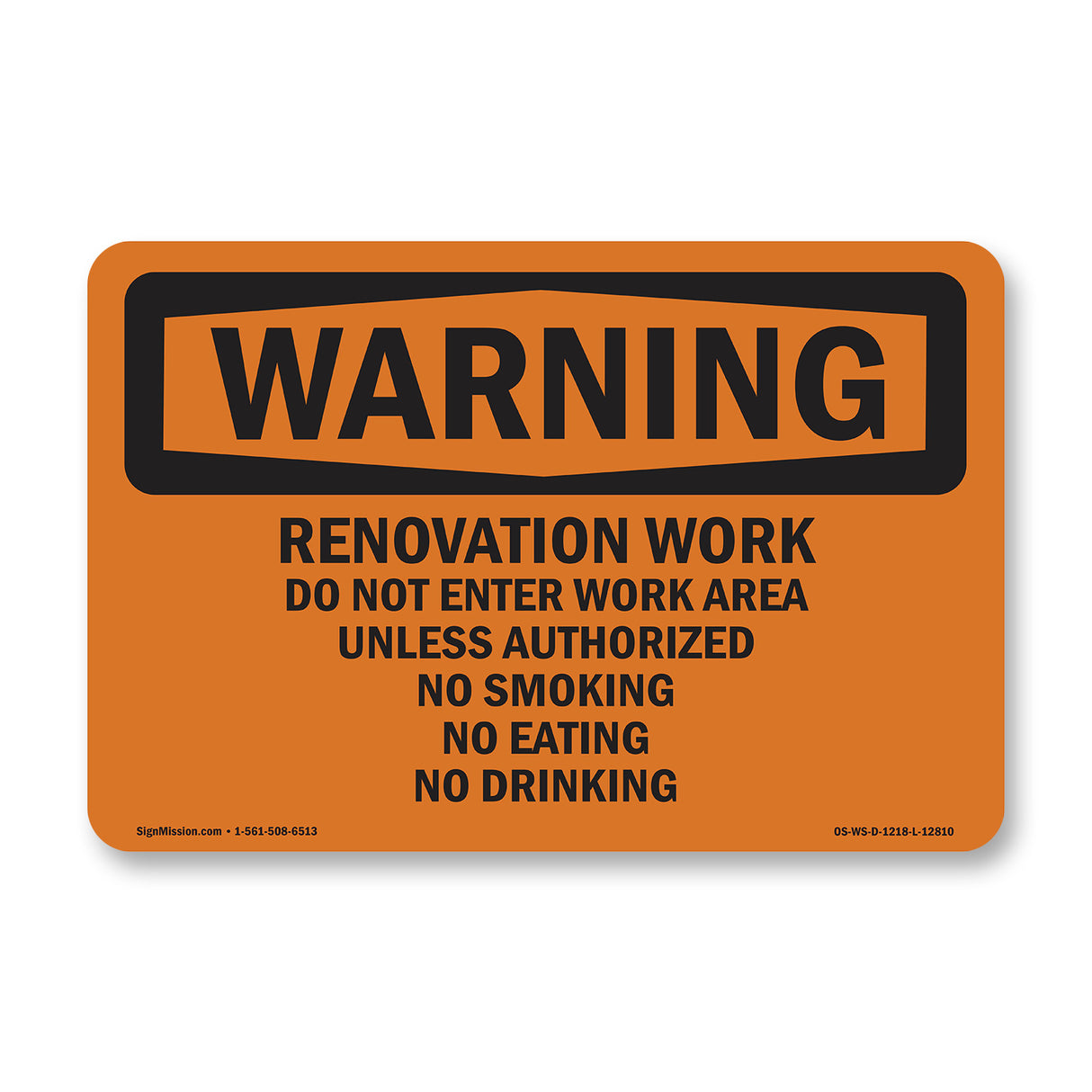 Renovation Work Do Not Enter