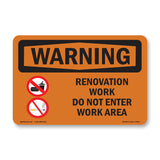 Renovation Work Do Not Enter Work Area