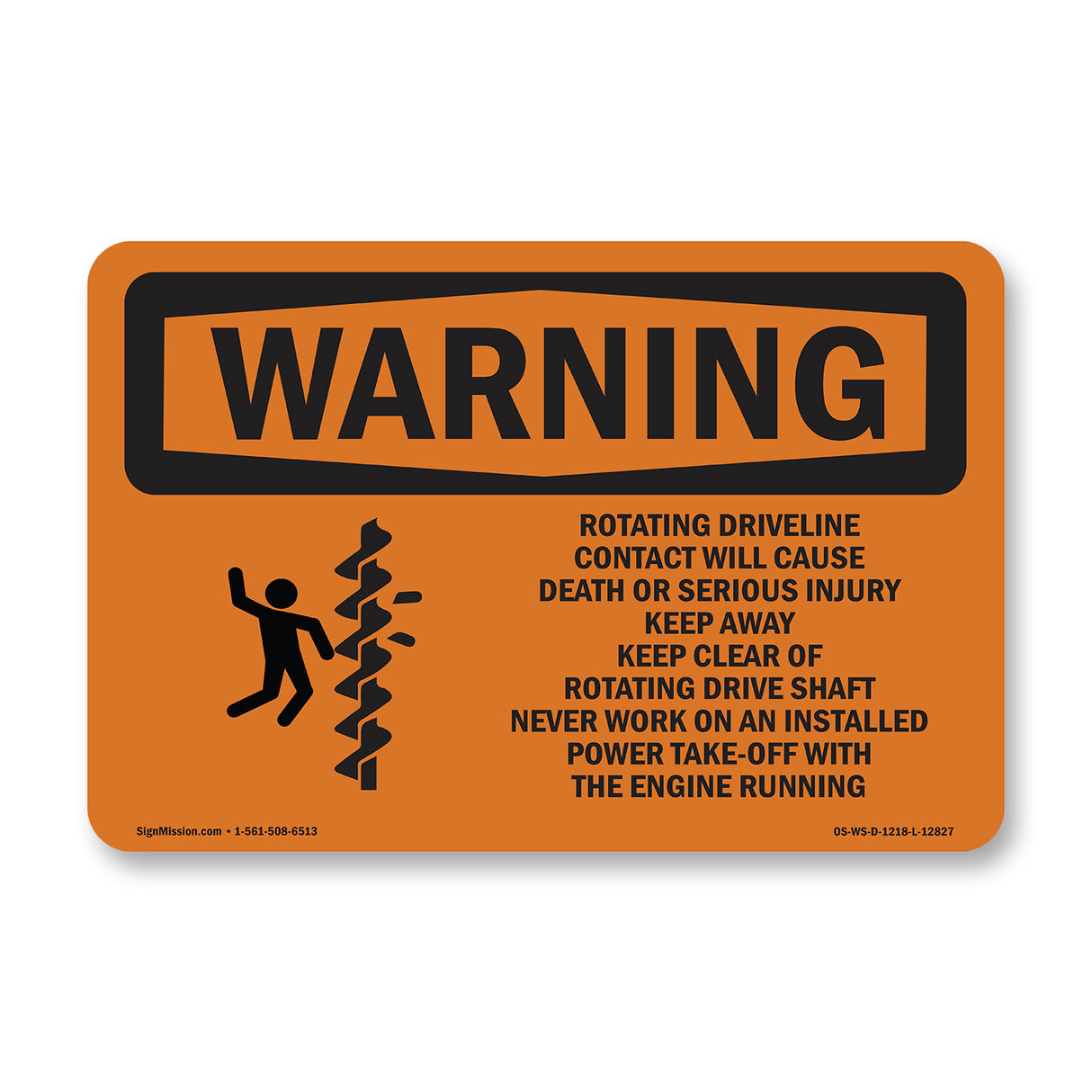 Rotating Driveline Contact Cause Death