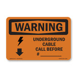 Underground Cable Call Before