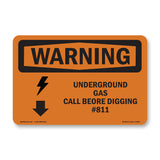 Underground Gas Call #811 Bilingual
