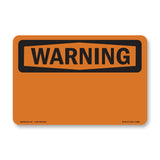 Warning Blank Write-On