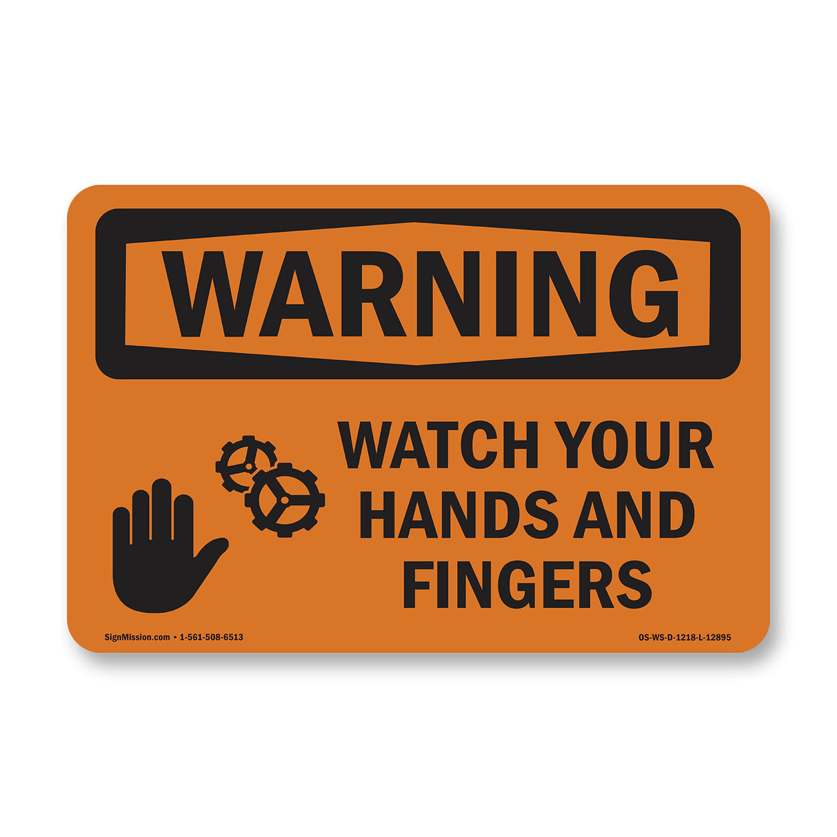 Watch Your Hands And Fingers Bilingual