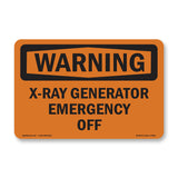 X-Ray Generator Emergency Off