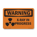 X-Ray In Progress With Symbol