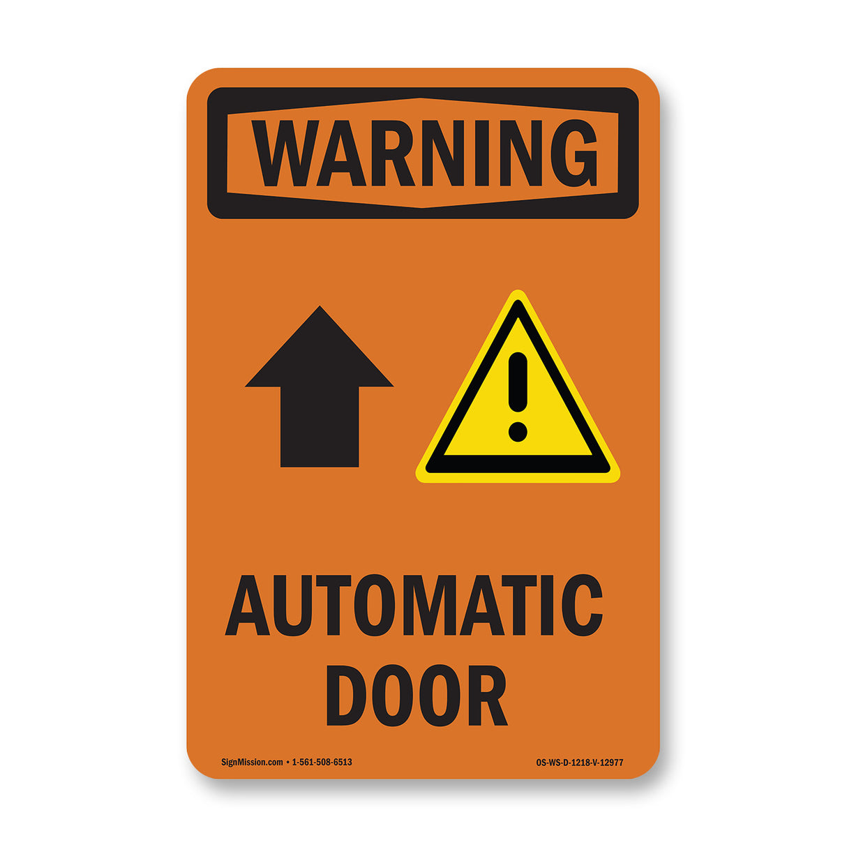 Automatic Door [Up Arrow] With Symbol
