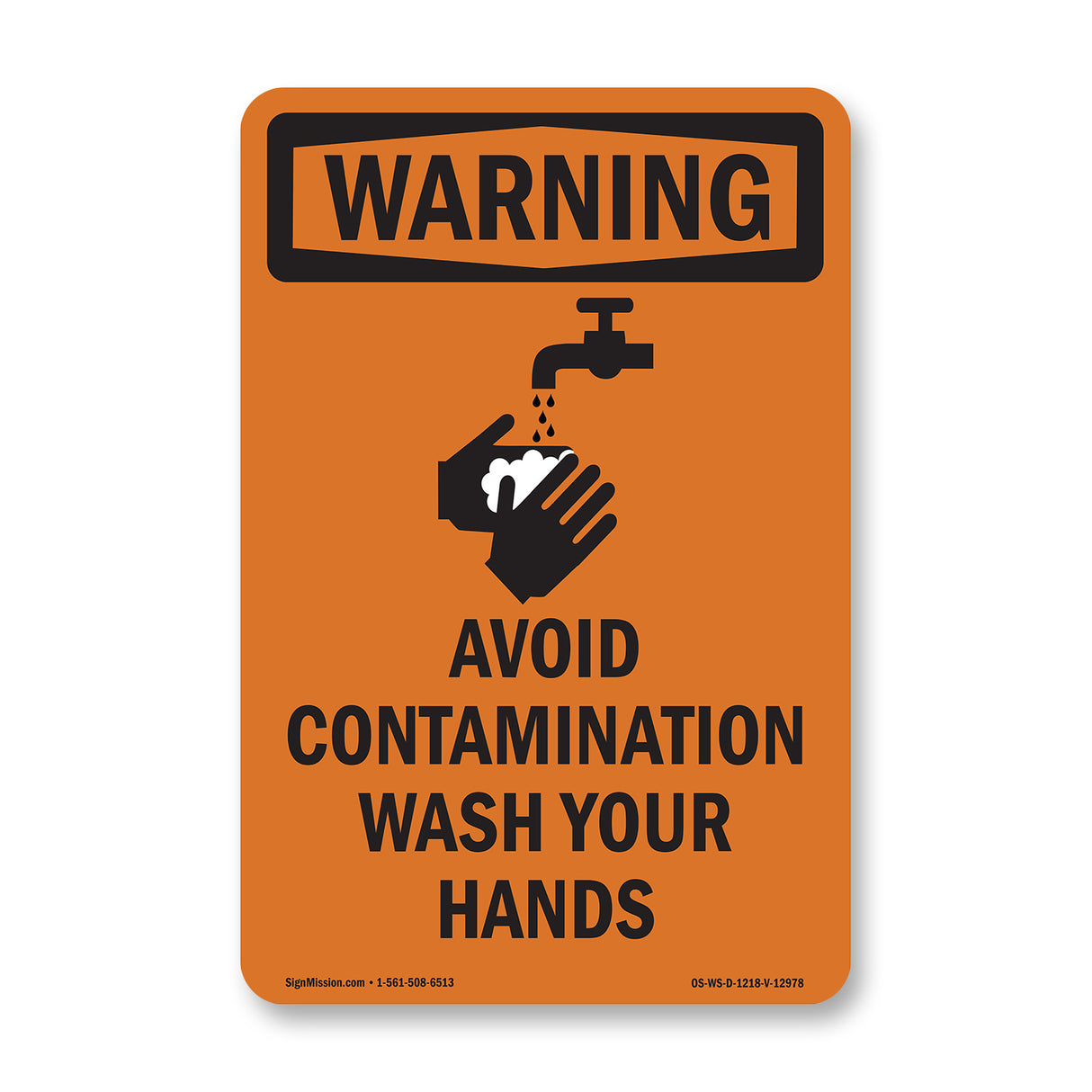 Avoid Contamination Wash Your Hands