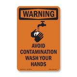 Avoid Contamination Wash Your Hands